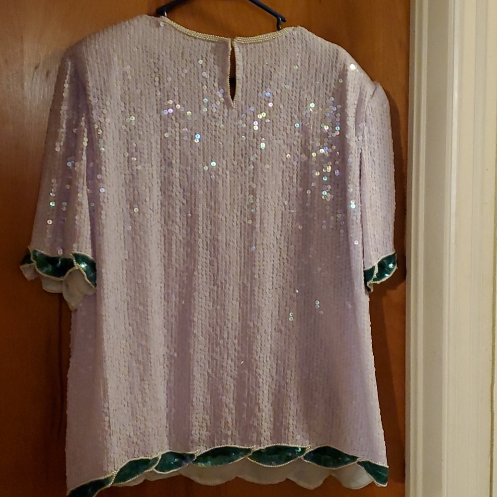 Colorful Sequined Top - Picture 3 of 3
